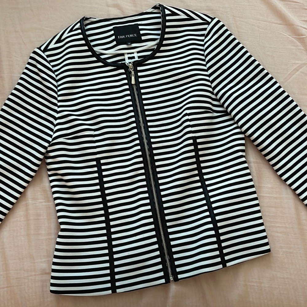 Stripped cardigan